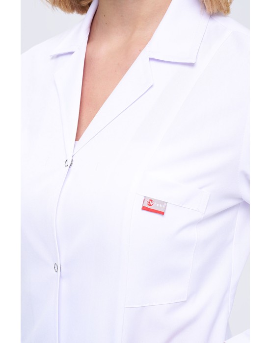 TEMİZLİK PERSONEL KADIN İŞ ÖNLÜĞÜ - Beyaz