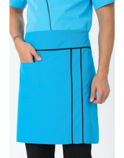 AŞÇI BİYELİ BEL ÖNLÜĞÜ - SiyahBiye-Turkuaz