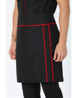 AŞÇI BİYELİ BEL ÖNLÜĞÜ - KırmızıBiye-Siyah