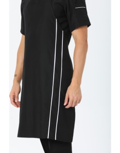 BİYELİ ASKILI AŞÇI ÖNLÜĞÜ - BeyazBiye-Siyah