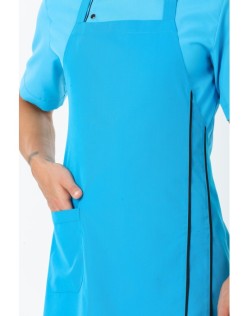 BİYELİ ASKILI AŞÇI ÖNLÜĞÜ - SiyahBiye-Turkuaz