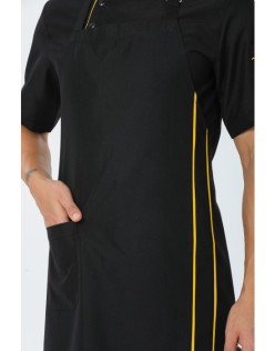 BİYELİ ASKILI AŞÇI ÖNLÜĞÜ - SarıBiye-Siyah