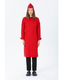 BİYELİ AŞÇI ÖNLÜĞÜ - SiyahBiye-Kırmızı