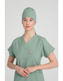 DÜZ RENK CERRAHİ BONE - Mint Yeşili