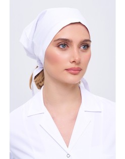 KADIN TEMİZLİK PERSONEL BONESİ - Beyaz