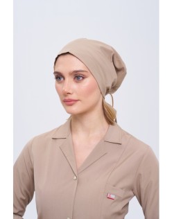 KADIN TEMİZLİK PERSONEL BONESİ - Bej