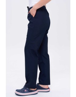 TÜM LASTİKLİ KADIN HASTANE OKUL PERSONEL AŞÇI PANTOLONU - Lacivert