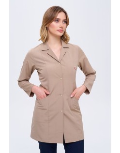 TEMİZLİK PERSONEL KADIN İŞ ÖNLÜĞÜ - Bej