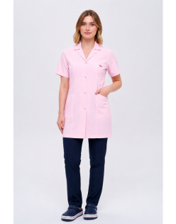 KISA KOL KADIN TEMİZLİK PERSONELİŞ ÖNLÜĞÜ - Pembe