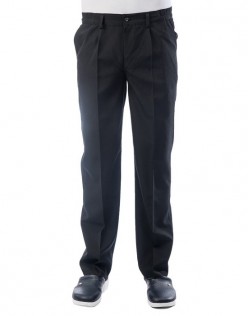 HASTANE ERKEK LASTİKLİ PANTOLON - Siyah